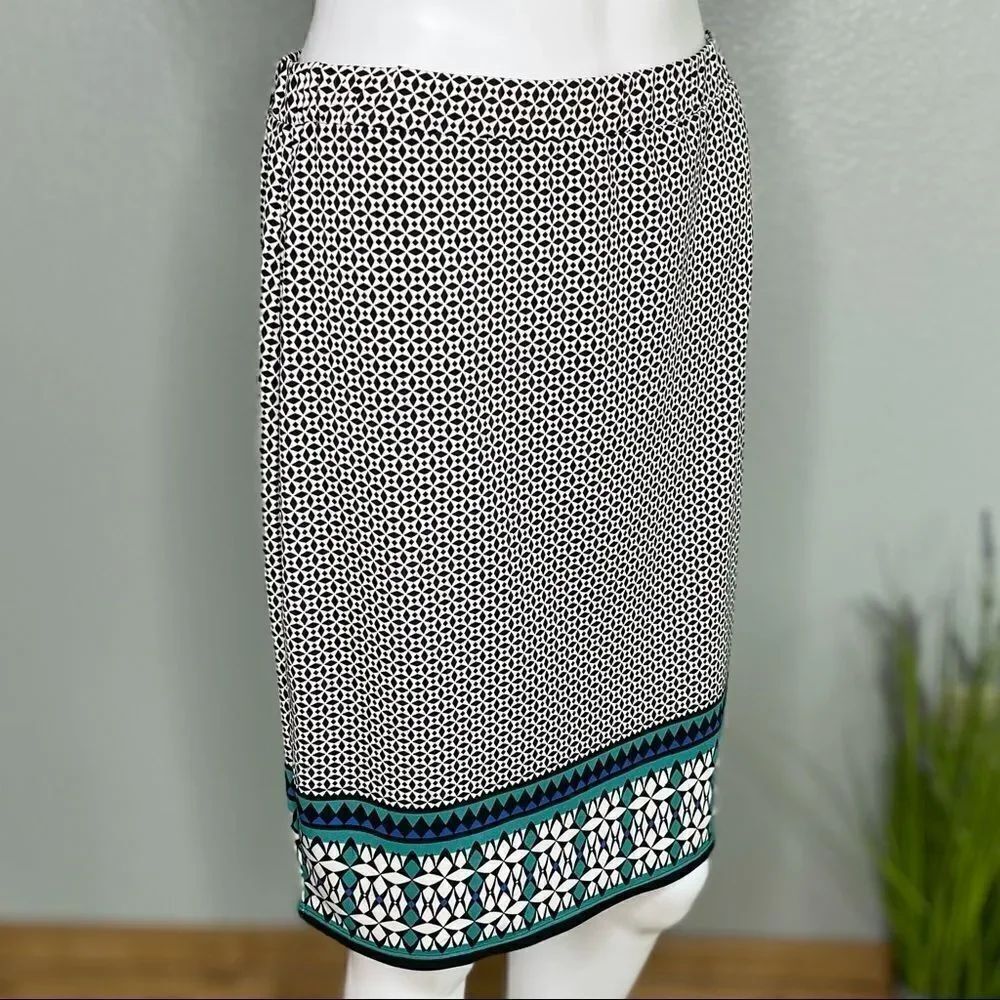 Max Studio Floral Tube Skirt Size Small